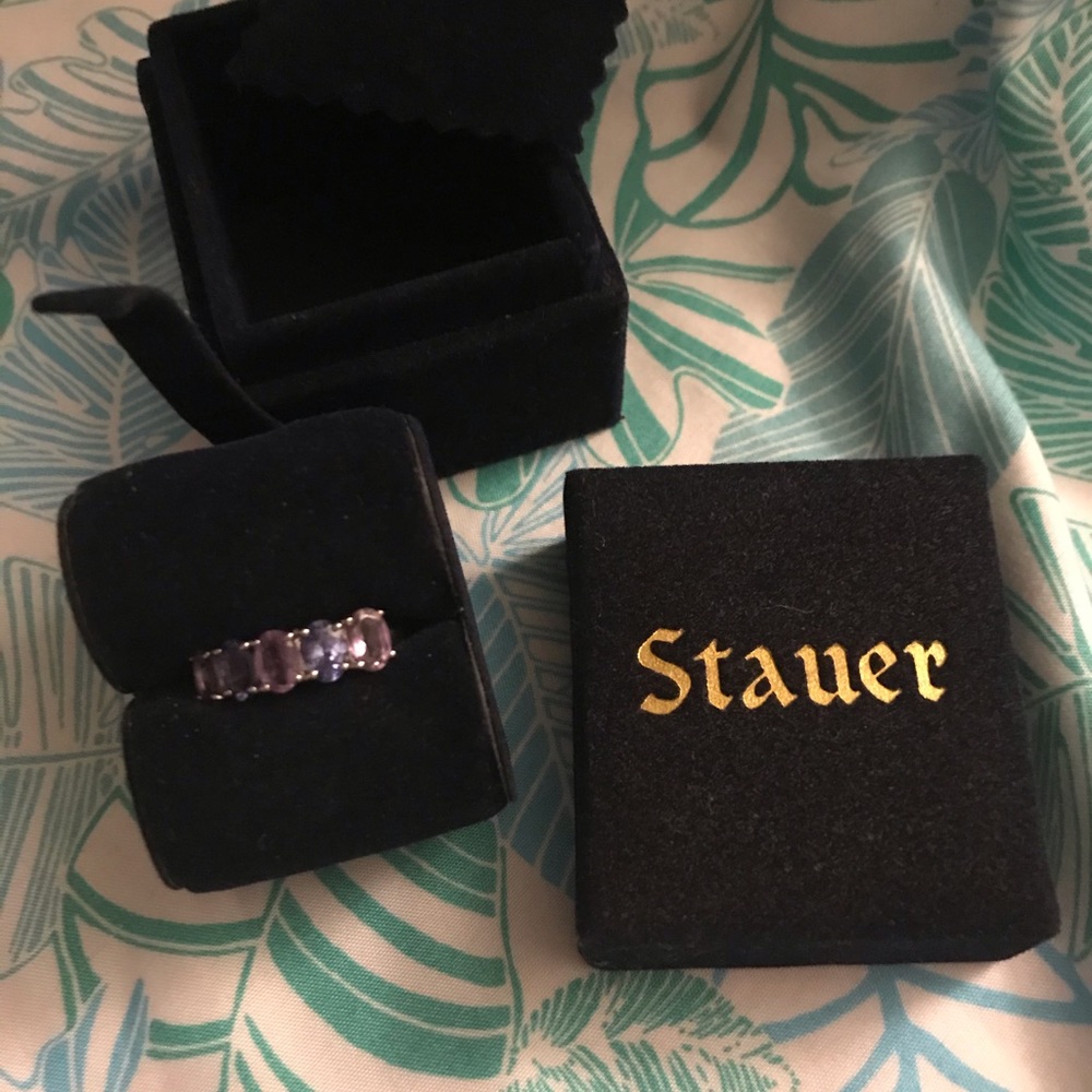Stauer 5 stone ring - Picture 4 of 5